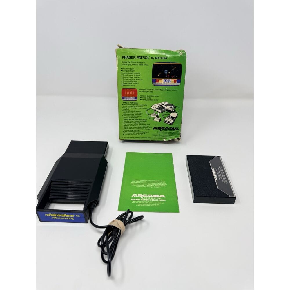 Phaser Patrol Atari 2600 1982 Complete CIB Tested - Picture 10 of 16